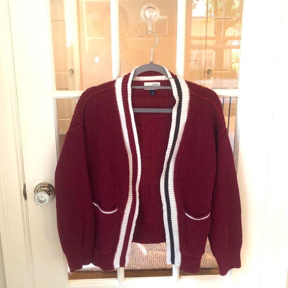 Red Universal Thread Cardigan